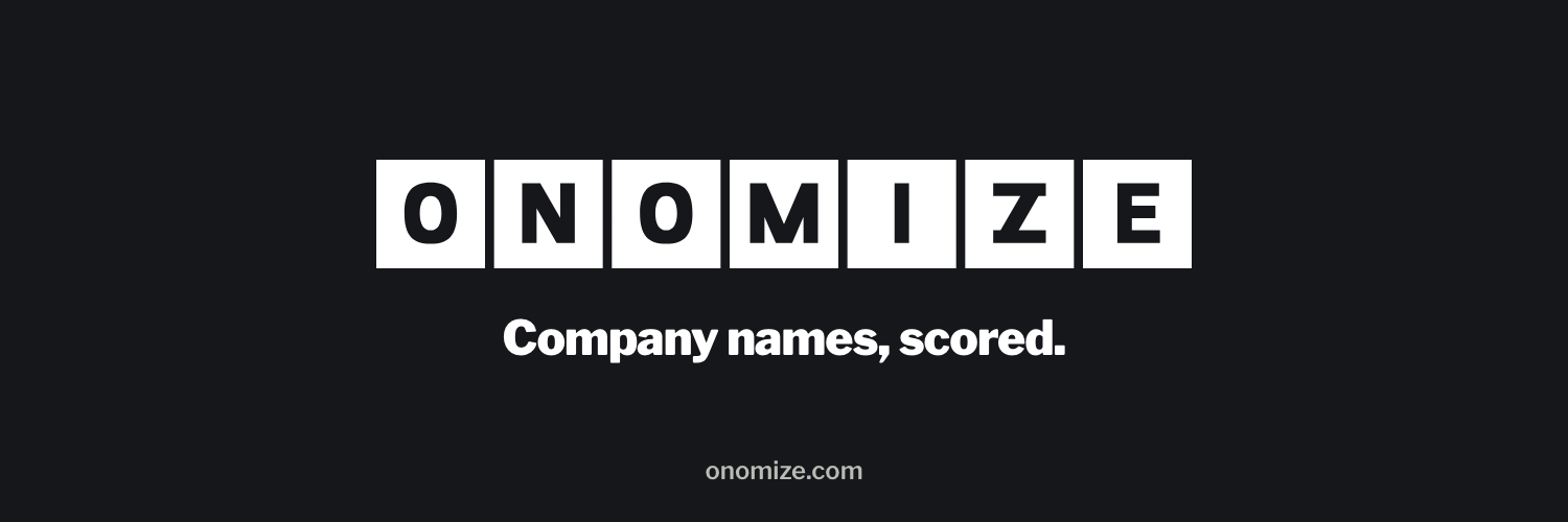 The white logo on an ink banner.
